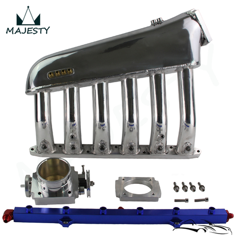 For B*MW E*36 E*46 M*50 M*52 325*i 328*i Intake Manifold +Throttle body+ Fuel Rail Kit ► Photo 1/6