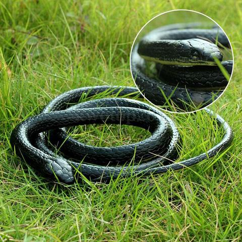 130cm Lifelike Realistic Fake Snake Toy Halloween April Fools Day Trick Prop ► Photo 1/6