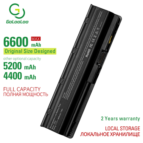 6Cells mu06 New Laptop battery for HP Notebook PC 593553-001 for Pavilion g4 G6 G7 G32 cq42 593562-001 dm4 dv6 MU09 HSTNN-LB0W ► Photo 1/6