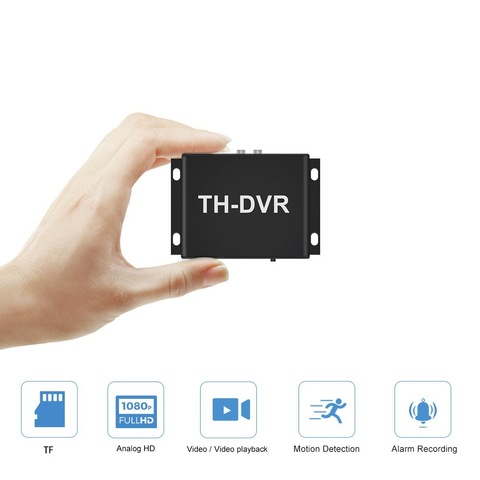 Mini C-DVR Video/Audio Recorder Motion Detection TF Card Digital Video Audio Recorder for CCTV Camera Micro SD Card Record ► Photo 1/1