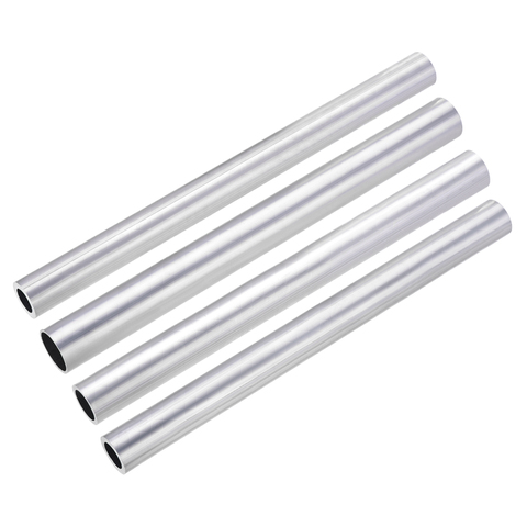 uxcell 2Pcs Aluminum Round Hollow Tube 21mm-30mm OD Seamless Straight Tubing 300mm Length for industrial automotive marine ► Photo 1/1