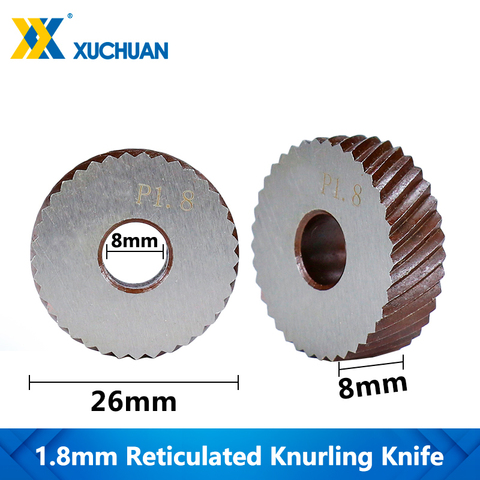 1.8mm Reticulated Knurling Wheel Lathe Knurling Gear Shaper Cutter Steel Lathe Tool Reticulated Knurling Knife ► Photo 1/4