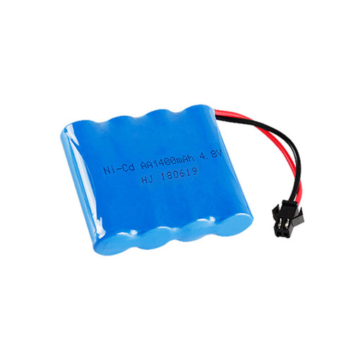 4.8v 1400mah Ni-Cd Battery SM plug for RC cars RC boat toy Battery 4.8 V AA 1400 mah rechargeable Battery ► Photo 1/1