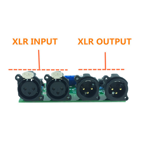 Mshow DIY Balanced preamp Board Unbalanced to balanced RCA to XLR for HIFI preamplifier AUDIO free shipping ► Photo 1/5