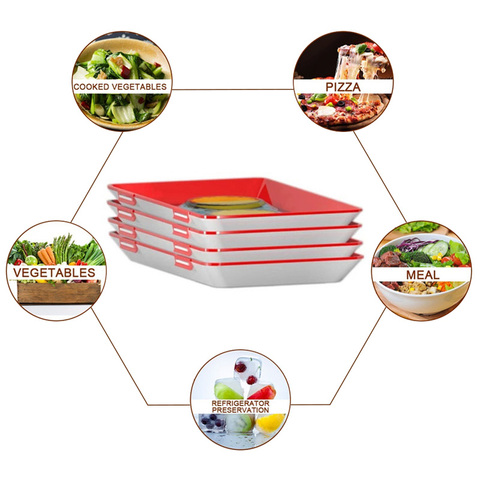 VOGVIGO Creative Healthy Food Preservation Tray Storage Container Reusable  Seal Food Keeping Fresh Food Tray Home Kitchen Tools - Price history &  Review, AliExpress Seller - Familylove Daily Tools Store