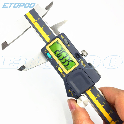 0-150mm 6inch 200mm 300mm 0.005mm TERMA ABS Origin Digital Caliper IP54 water proof electronic vernier caliper micrometer gauge ► Photo 1/6