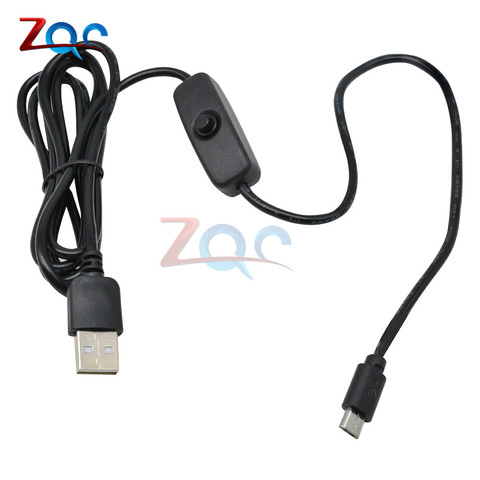 1.5m Micro USB Power Supply Charger Cable Wire with ON/OFF Switch for Raspberry Pi ► Photo 1/6
