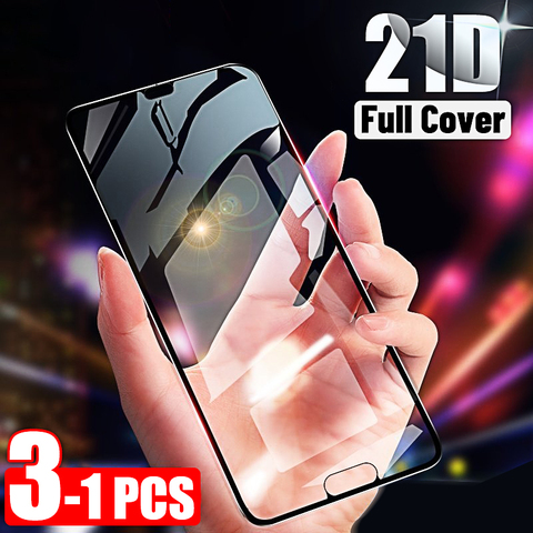 1-3pcs 21d Screen Protector For Huawei P20 Lite P30 Pro Tempered Glass For Huawei P Smart Z Y6 2022 Mate 20 Pro Lite 30 Glass ► Photo 1/6