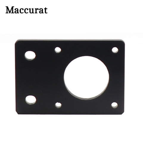 Maccurat 1pc NEMA 17 42-Series Stepper Motor Mounting Plate Fixed Plate Bracket For 3D Printer CNC Parts fit 2022 Profiles ► Photo 1/6