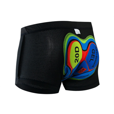 FUALRNY Breathable Cycling Shorts Cycling Underwear 20D Gel Pad Shockproof Bicycle Underpant MTB Road Bike Underwear Man Shorts ► Photo 1/6
