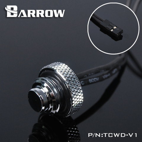 Barrow TCWD-V1 / TCWDL-V1, 10K temperature water stop sealing plug, G1 / 4 water cooling plug, standard type and Extended type ► Photo 1/5