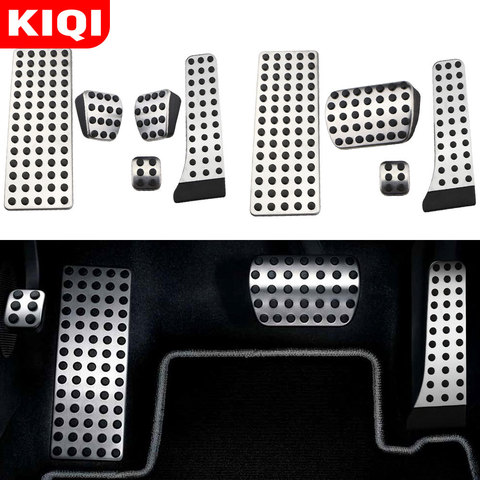 Stainless Steel Pedal for Mercedes Benz C E S GLK SLK CLS SL-Class W203 W204 W211 W212 W210 Accelerator Brake Footrest Pad ► Photo 1/6