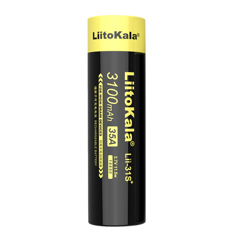 24PCS LiitoKala Lii-31S 18650 3.7V 3100mA 35A power lithium-ion battery for electronic cigarette/LED flashlight/hand drill ► Photo 1/5