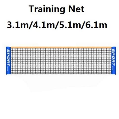 3.1/4.1/5.1/6.1m Professional Sport Training Standard Badminton Net Volleyball Net Easy Setup Outdoor Tennis Mesh Net Exercise ► Photo 1/6