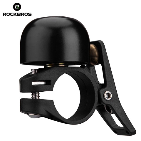 Rockbros Cycling Bicycle Bells Handlebar Bike Bell Aluminium Ordinary Classical Sound MTB Road Bike Horn Bicycle BikeAccessories ► Photo 1/6