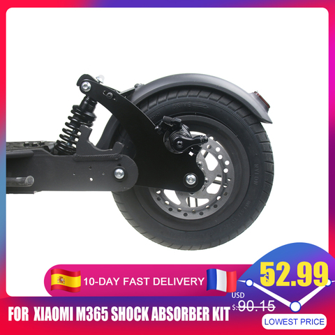 M365 Rear Suspension Kit for Xiaomi Mijia M365 Pro Electric Scooter Rear Tube Shock Absorption  Folding Fixtures Upgrade Part ► Photo 1/6