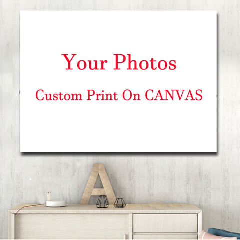 Poster Customed Your Pictures Canvas Painting Wall Art Printed on Canvas For Wall Decoration For Living Room,Kitchen No Frame ► Photo 1/3