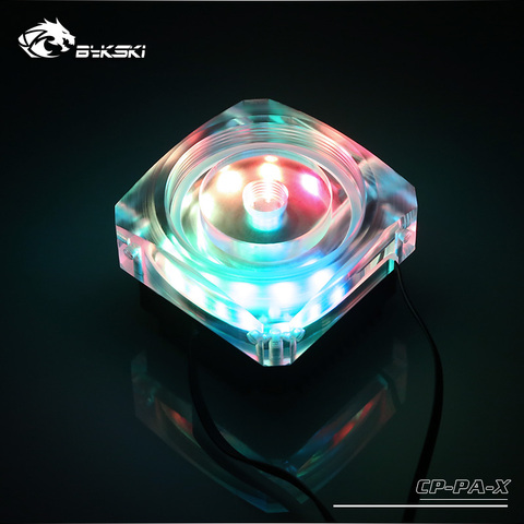 Bykski DDC Pump DC12V 10W  high-Lift 3 Meters 300L/H Maxmum Speed Max 3000rpm Support Combo 60mm diameter Reservoir RGB/A-RGB ► Photo 1/6