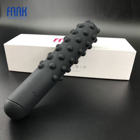 FAAK 7 speed magic wand vibrators sex toys for women clitoris stimulator anal massage bumps female silicone dildo sex shop ► Photo 1/6