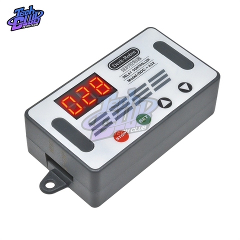 DC 5V-30V Time Delay Relay High Level Trigger LED Digital Dual MOS  Display Cycle Time Timer Delay Switch Circuit 12V 24V ► Photo 1/6