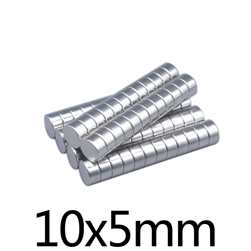 50PCS Super Strong Neodymium Magnets Disc Rare-Earth Fridge Magnet 5X4mm N35 ^ 