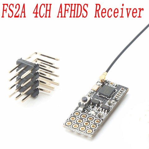 FS2A 4CH AFHDS 2A Mini Compatible Receiver PWM Output for Flysky i6 i6X i6S / FS-i6 FS-i6X FS-i6S Transmitter ► Photo 1/6