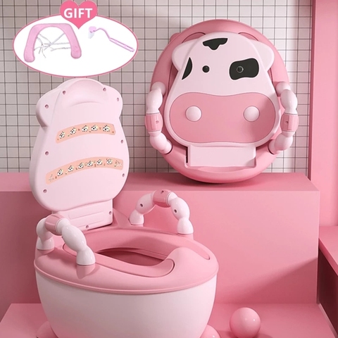 Portable Potty Portable Baby Toilet Potty Training Seat Child Pot Training Girls Boy Potty Kids Chair Toilet Seat Children's Pot ► Photo 1/6