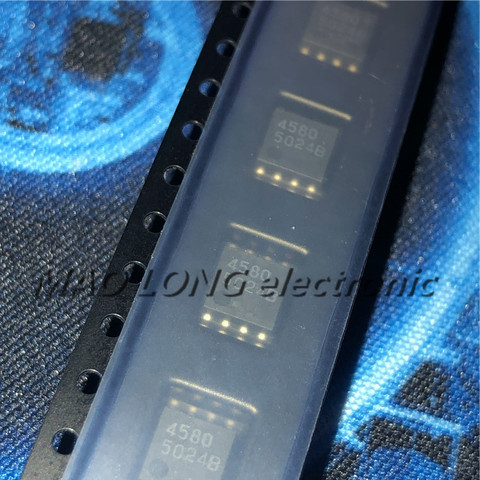 10PCS/LOT NJM4580M SOP8 NJM4580 JRC4580 SOP 4580M SMD SOP8 In Stock ► Photo 1/2