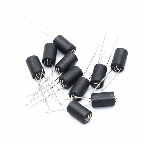 10 Pcs 6 x 10mm Lead Dia 0.8mm Axial Lead 6 Channel Ferrite Beads Inductors for Easy Plug ► Photo 1/1