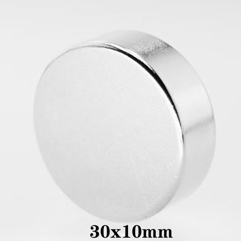 1/2/3/5/10PCS 30x10 mm Circular Magnets 30mmx10mm N35 Thick Neodymium Magnet Dia 30x10mm Permanent NdFeB Magnetic magnet 30*10 ► Photo 1/6