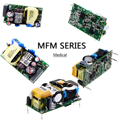 MFM-05/10/15/20/30 ACDC MEANWELL High Reliable Green Medical On board type -3.3/5/12/15/24/48V for mbbile clinical workstation ► Photo 1/6
