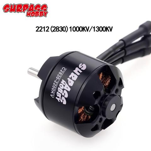 2212(2830) 1300KV 1000KV 14 Poles Brushless Motor for RC 300g-700g Airplane Fixed-wing Glider Warbirds ► Photo 1/6