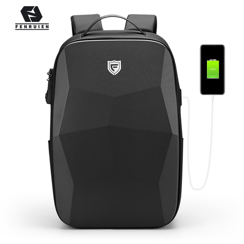 Fenruien Multifunction Men's Backpack 17.3 Inch Laptop Backpacks Anti-Theft Waterproof Business Backpacks Travel Bags 2022 New ► Photo 1/6