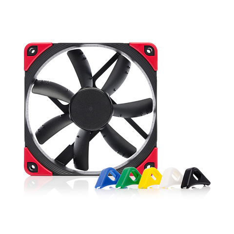 Noctua NF-S12A PWM chromax.black.swap 12V/4PIN 120mm PWM fan quiet For CPU Cooler Radiator Computer case cooling fan ► Photo 1/4