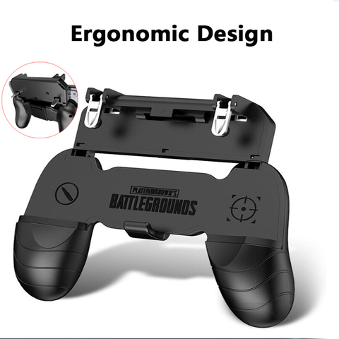 W10 Pubg Mobile Game Controller for Huawei Samsung Iphone Xr Xs 7 Gaming Fan L1r1 Trigger Fire Button Joystick - Price history & Review | Seller - Dropship Accessories Store | Alitools.io