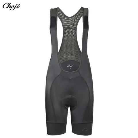 CHEJI New Arrival Women Cycling Bib Shorts High Elastic Quick Dry Bike Shorts  Black Popular Bicycle Tights Lycra Female ► Photo 1/6