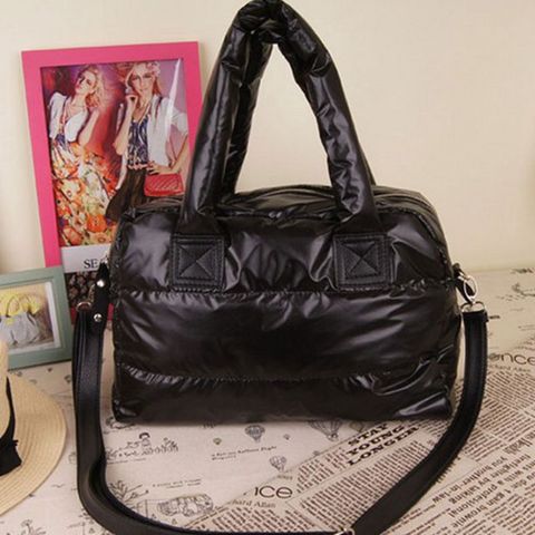 2022 new Winter Single Shoulder Tote Women Space Pad Cotton Feather Down Bag Bucket Handbag sac a main carteira Bolsa Feminina ► Photo 1/5