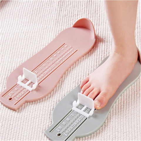 Early Educational Learning Newborn Baby Foot Measure Gauge Montessori Toys for Children Shoes Size Measuring Ruler Tool ► Photo 1/6