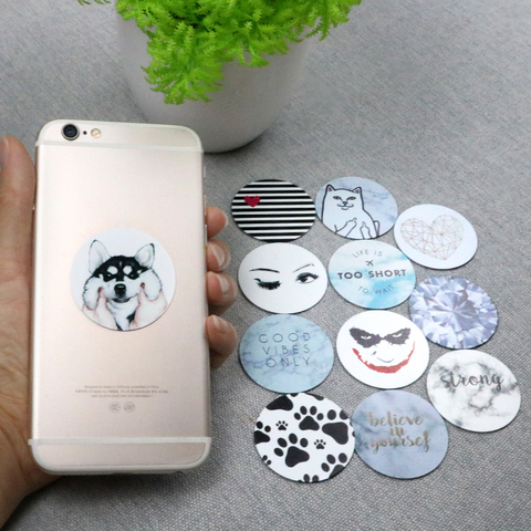 Car Phone Holder Metal Plate Magnetic Holder Round Sticker iron Sheet for Mobile Tablet Magnet Disk Desk Car Stand 40*0.4 ► Photo 1/5