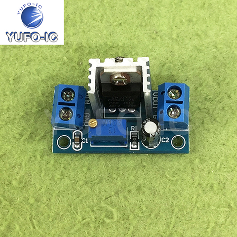 Free Ship 5pcs LM317 Adjustable Voltage-Stabilizing Power Board DC-DC DC Converters Step-down Module ► Photo 1/5