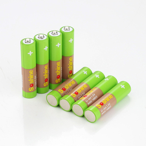 Soshine AAA/HR03 Rechargeable Li-ion 1.5V 600 mWh Battery ► Photo 1/6