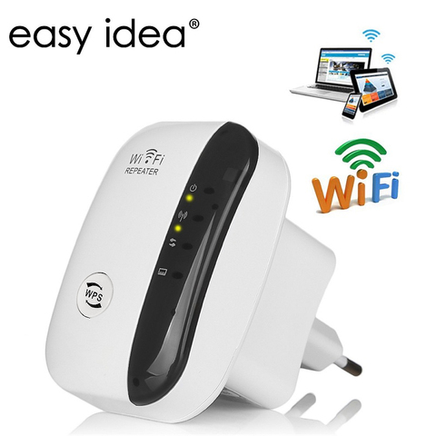 Wireless Wifi Repeater 300Mbps Network Wifi Extender Long Range Signal Amplifier Internet Antenna Signal Booster Access Point ► Photo 1/6