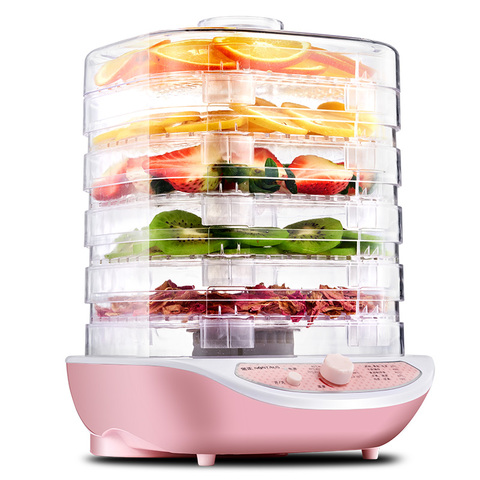 220V Household Electric Dried Fruit Vegetables Herb Meat Machine Food Dehydrator Pet Meat Dehydrated 5 trays Snacks Air Dryer ► Photo 1/3