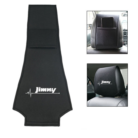 1pcs Car Headrest Cover Fit Suzuki Jimny 2022 car styling Accessories Cover Case ► Photo 1/6