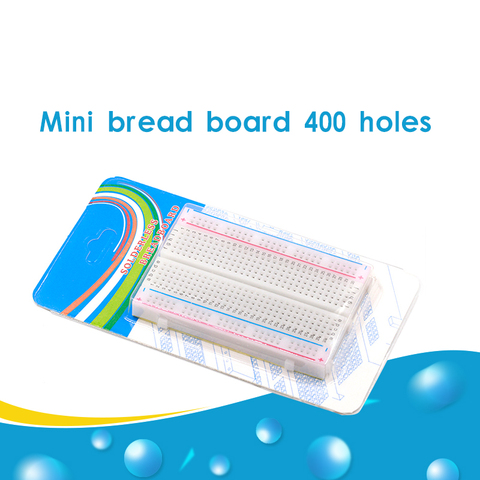 400 Tie Points Solderless PCB Breadboard Mini Universal Test Protoboard DIY Bread Board Bus Test Circuit Board For arduino ► Photo 1/6