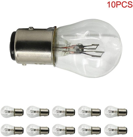 10PCS 6V 21/5W Tail Brake Light Bulb Rear Indicator For Kawasaki Suzuki Honda Yamaha Motorcycle Scooter ► Photo 1/4