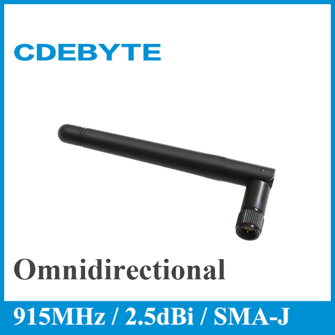 CDEBYTE 2pcs 915MHz Omnidirectional Wifi  Antenna High Gain Long Range SMJ 2.5dBi 915M Aerial ► Photo 1/1