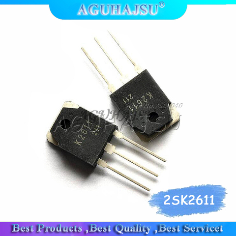 2PCS 2SK2611 TO-247 K2611 TO247 MOSFET N-Ch 900V 9A Rdson 1.4 Ohm Transistor new original ► Photo 1/1