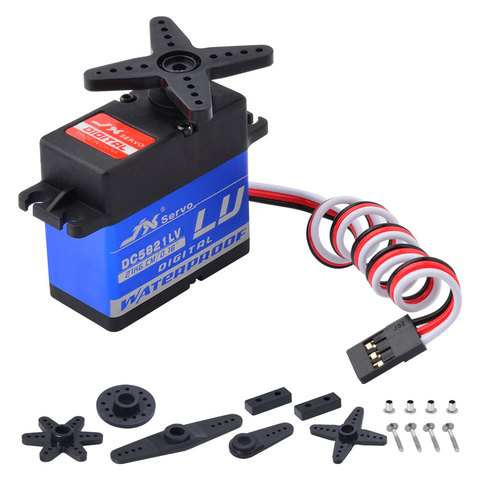 JX Servo DC5821LV 21.8KG Full Waterproof Digital High Quality Servo For RC Car Crawler TRX4 Baja Boat Robot Arm ► Photo 1/6