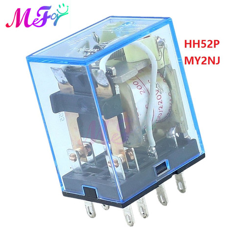 MY2P HH52P MY2NJ General Coil Relay Mini Electromagnetic Relay Switch DC110V AC 220V AC48V DC 12V 24V ► Photo 1/6